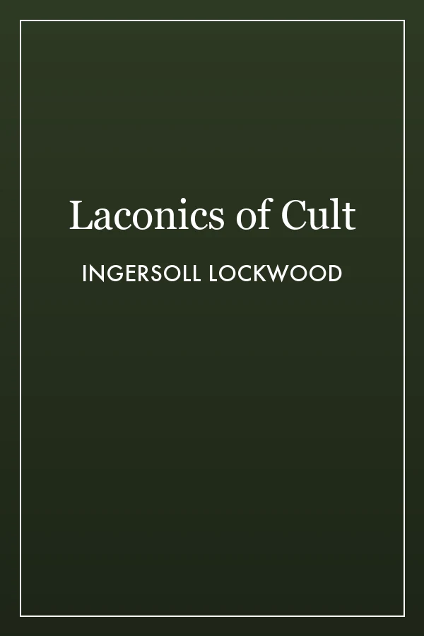 Laconics of Cult cover