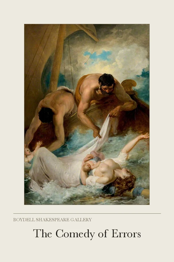 The Comedy of Errors cover