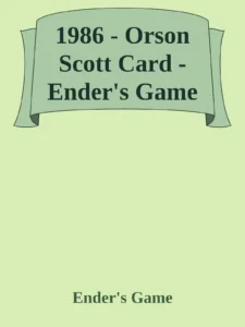 Ender's Game cover