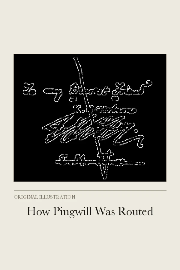 How Pingwill Was Routed cover