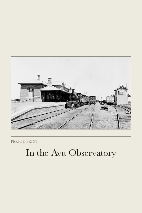 In the Avu Observatory cover
