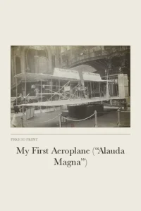 My First Aeroplane (“Alauda Magna”) cover