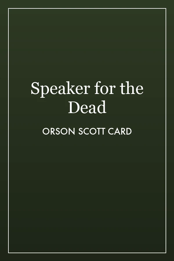 Speaker for the Dead cover